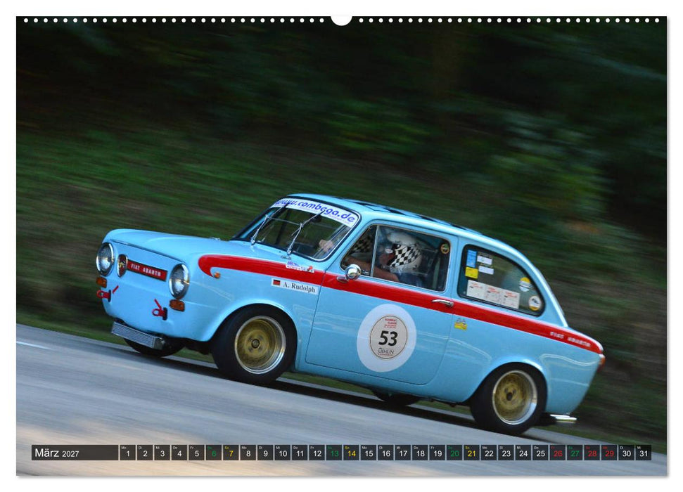 OLDTIMER BERGRENNEN - Kleine Flitzer (CALVENDO Premium Wandkalender 2027)