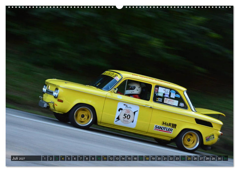 OLDTIMER BERGRENNEN - Kleine Flitzer (CALVENDO Premium Wandkalender 2027)