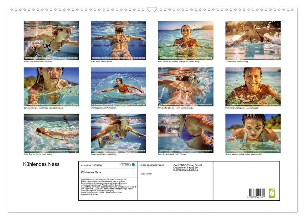 Kühlendes Nass (CALVENDO Wandkalender 2027)