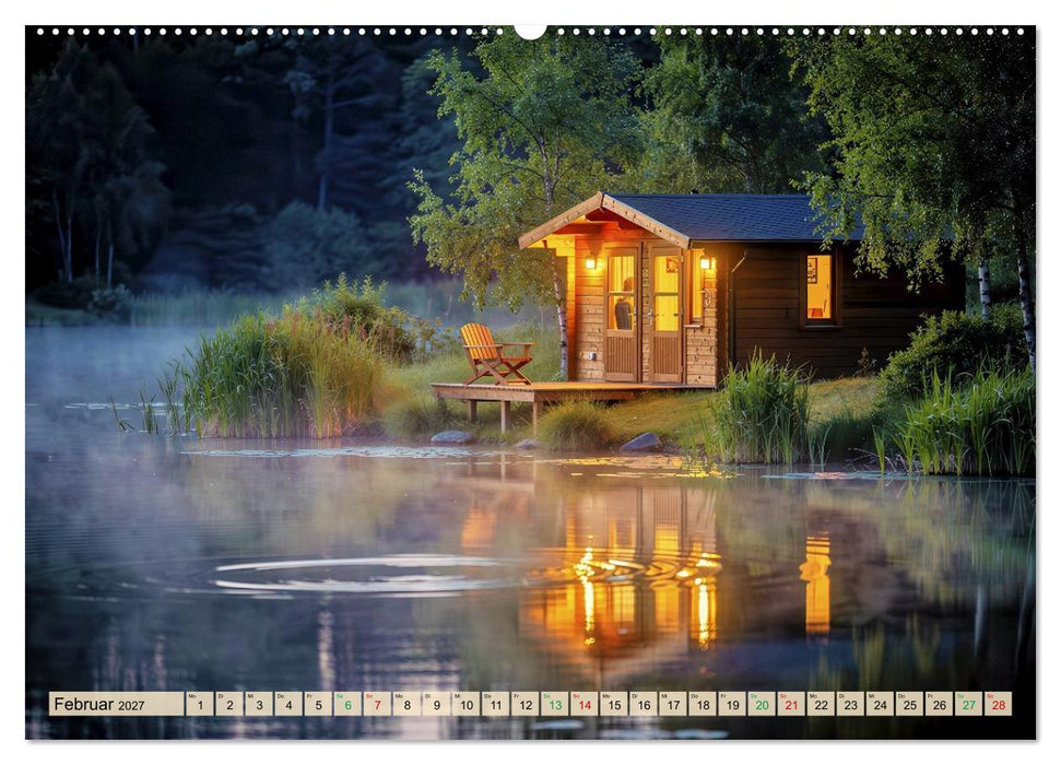 Gemütliche Hütten (CALVENDO Premium Wandkalender 2027)