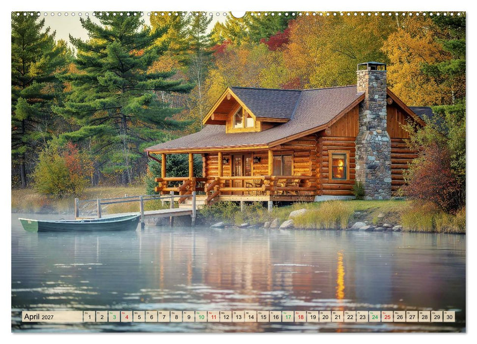 Gemütliche Hütten (CALVENDO Premium Wandkalender 2027)