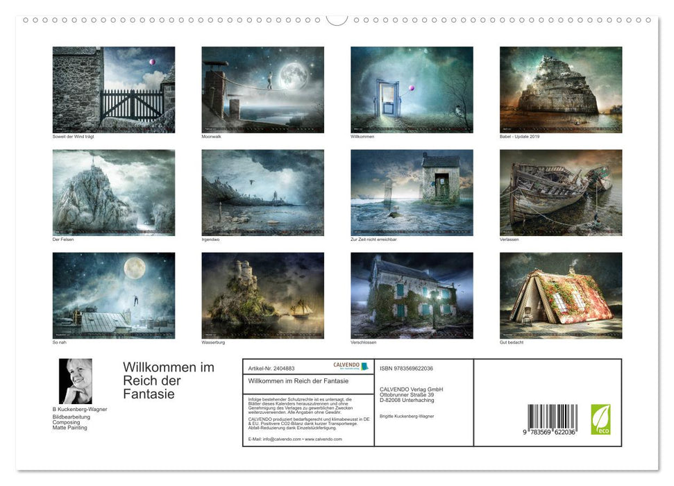 Willkommen im Reich der Fantasie (CALVENDO Premium Wandkalender 2027)