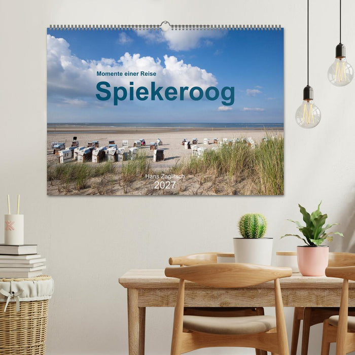 Spiekeroog - Momente einer Reise (CALVENDO Wandkalender 2027)