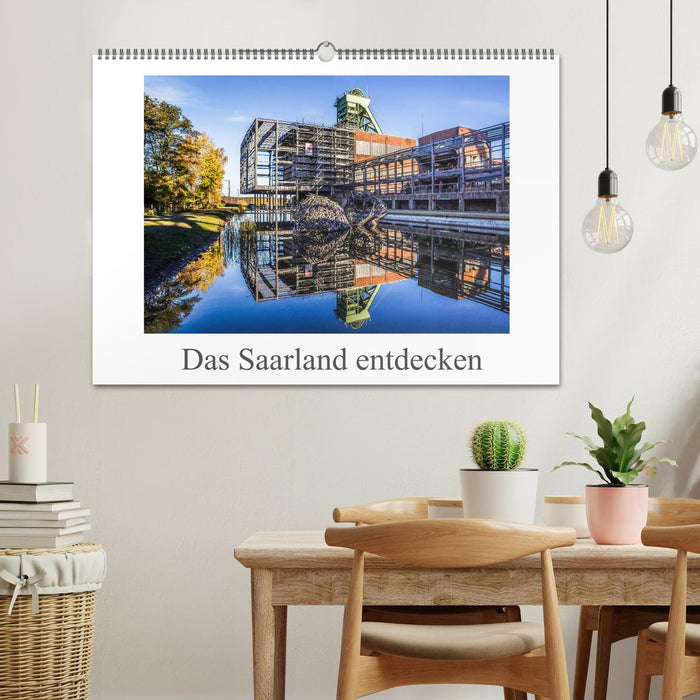 Das Saarland entdecken (CALVENDO Wandkalender 2027)