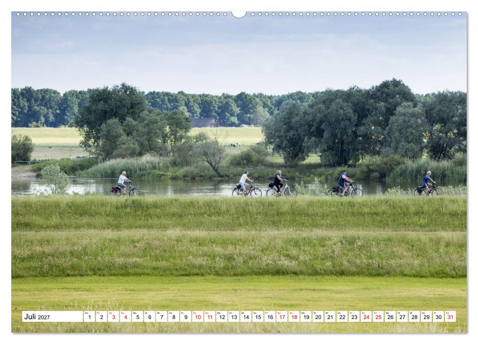 Elbetal Nord - Radland Deutschland (CALVENDO Premium Wandkalender 2027)