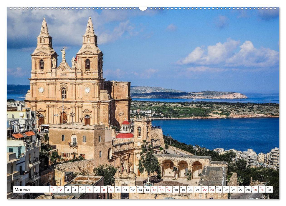 Wundervolles Malta (CALVENDO Wandkalender 2027)