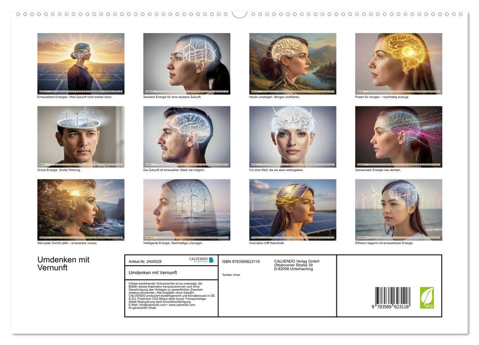 Umdenken mit Vernunft (CALVENDO Premium Wandkalender 2027)