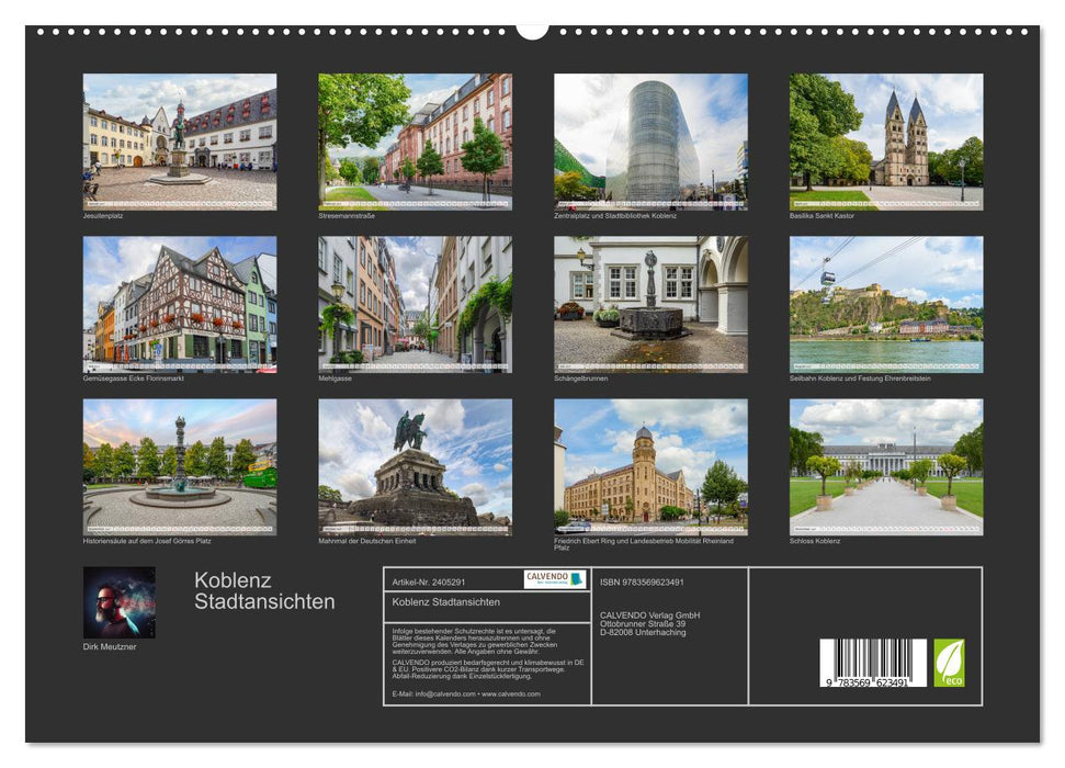 Koblenz Stadtansichten (CALVENDO Premium Wandkalender 2027)