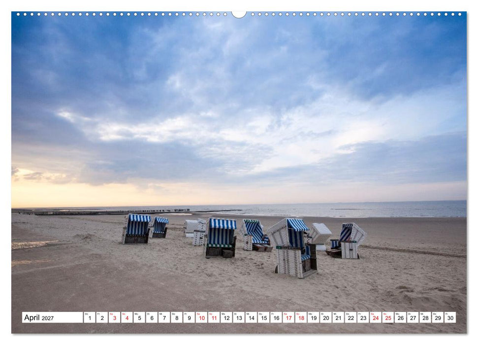 Wangerooge - Momente einer Reise (CALVENDO Wandkalender 2027)