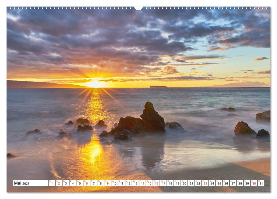 Hawaii - Vulkan- und Inselparadies im Pazifik (CALVENDO Wandkalender 2027)