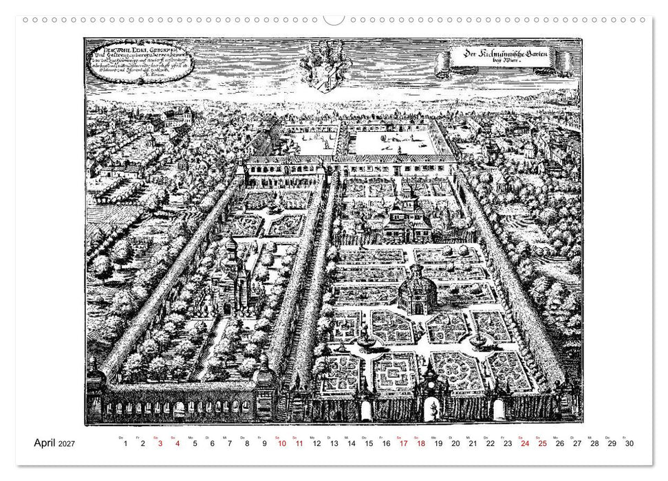 TU FELIX AUSTRIA - Wien in alten Ansichten (CALVENDO Premium Wandkalender 2027)