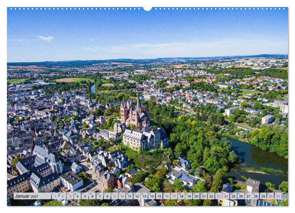 Ausblicke - Mittelhessen von Oben (CALVENDO Premium Wandkalender 2027)