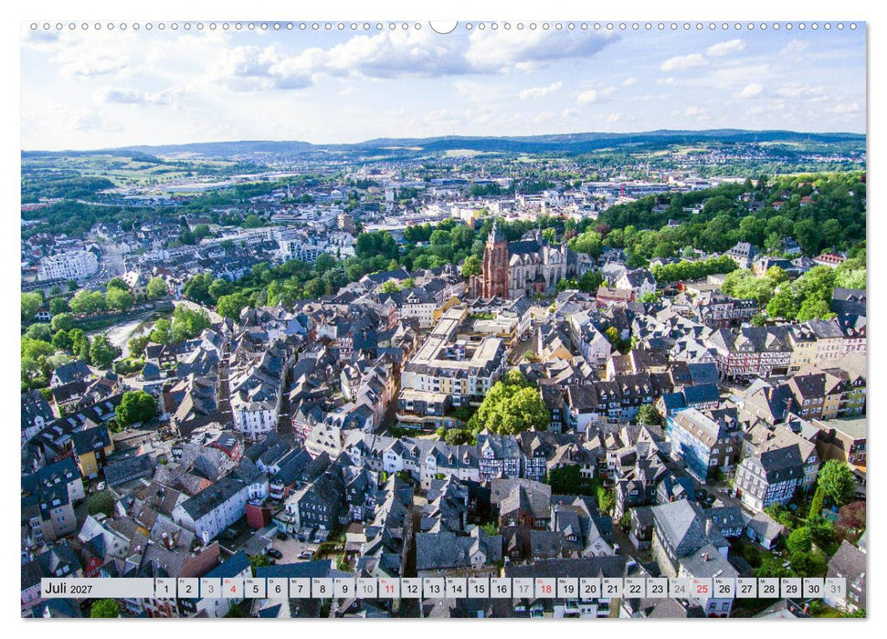 Ausblicke - Mittelhessen von Oben (CALVENDO Premium Wandkalender 2027)