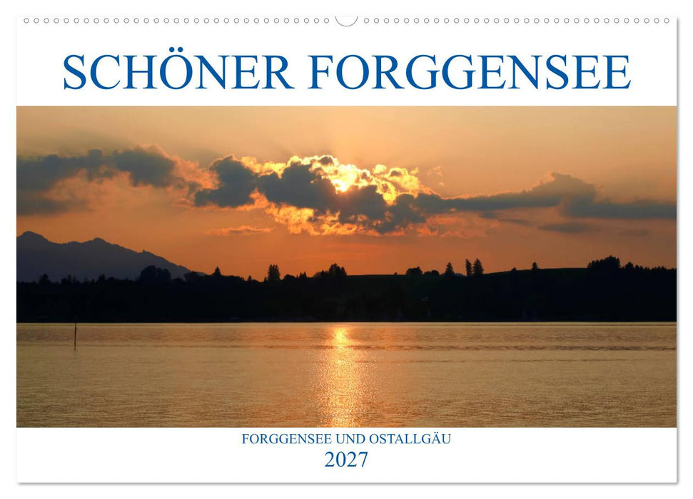 Schöner Forggensee (CALVENDO Wandkalender 2027)