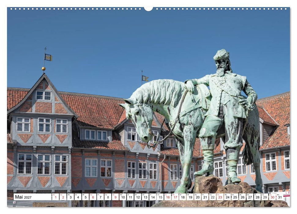 Wolfenbüttel - Historisches Fachwerk (CALVENDO Premium Wandkalender 2027)