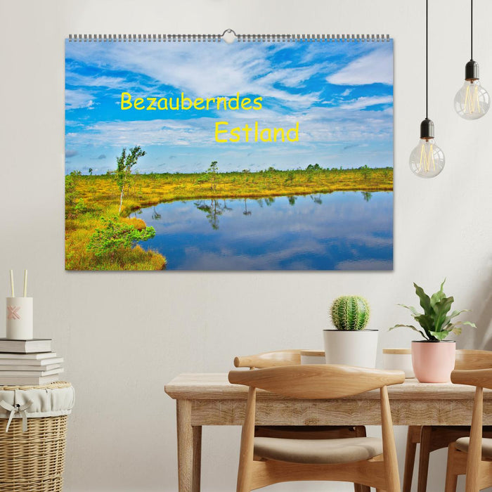 Bezauberndes Estland (CALVENDO Wandkalender 2027)
