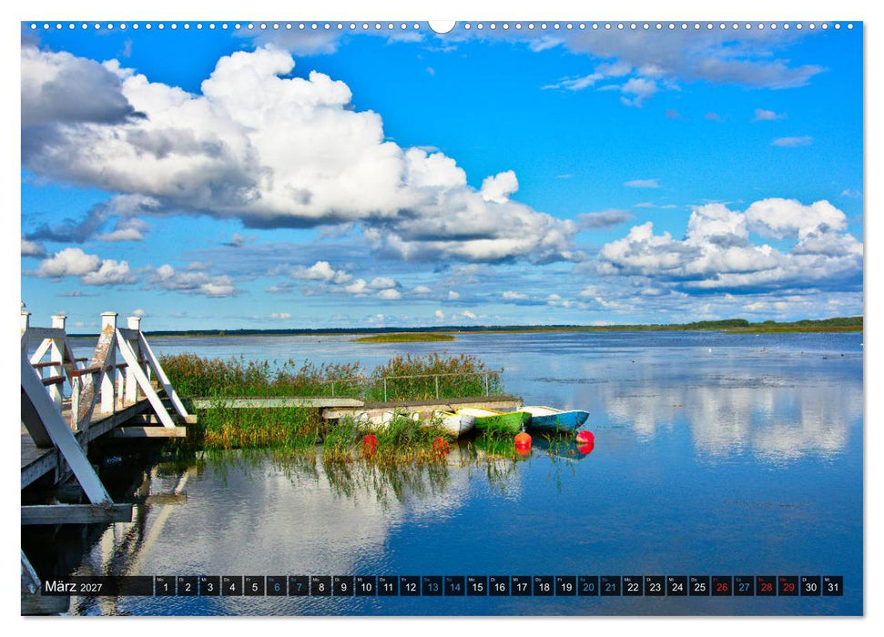 Bezauberndes Estland (CALVENDO Wandkalender 2027)