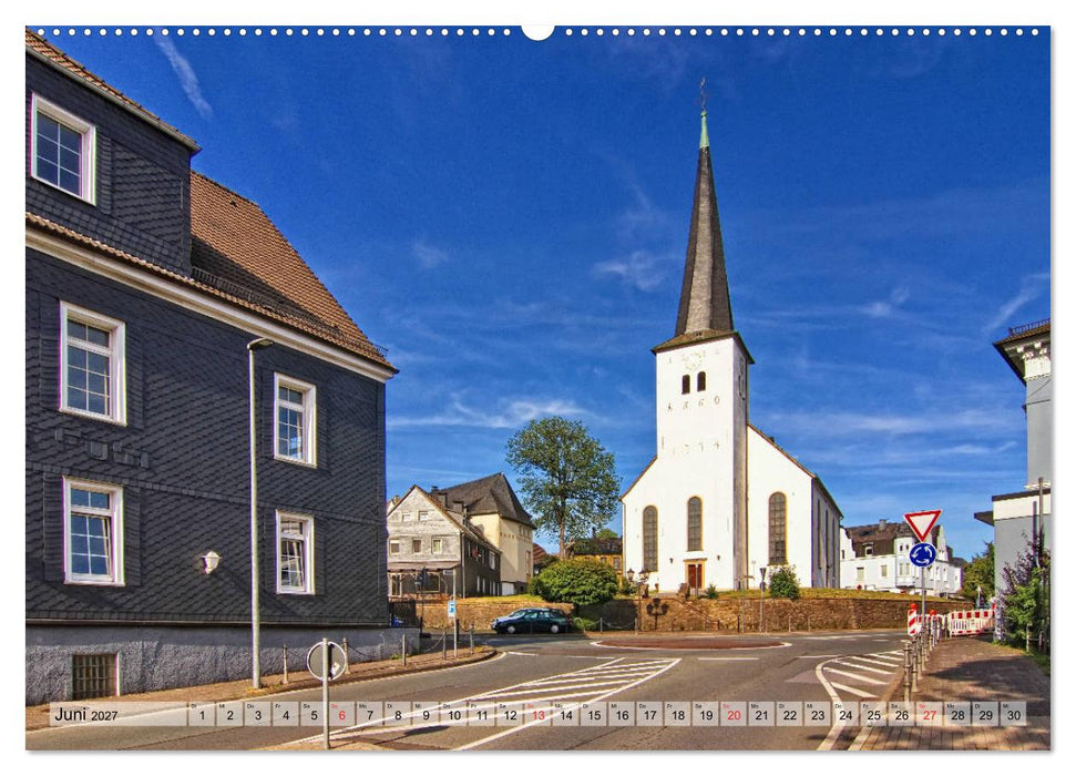 Stadtansichten Halver (CALVENDO Premium Wandkalender 2027)