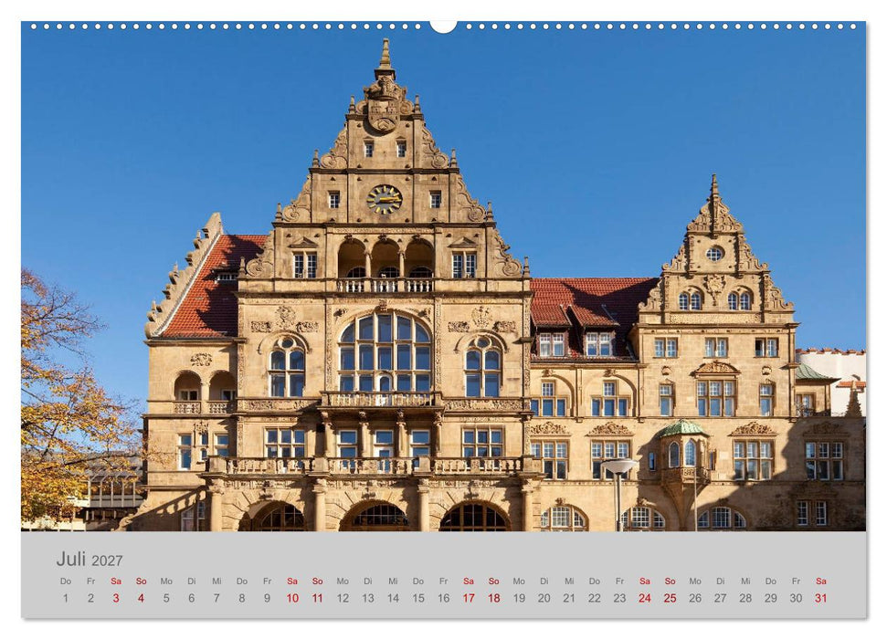 Bielefeld Am Rand des Teutoburger Waldes (CALVENDO Premium Wandkalender 2027)