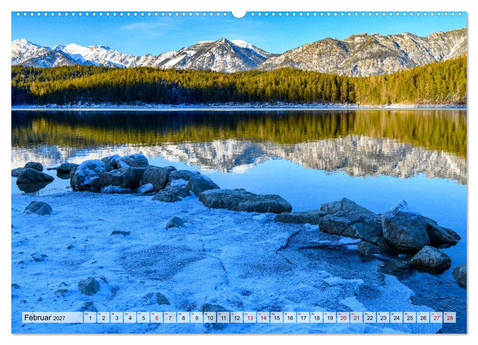 Unterwegs im Werdenfelser Land (CALVENDO Wandkalender 2027)