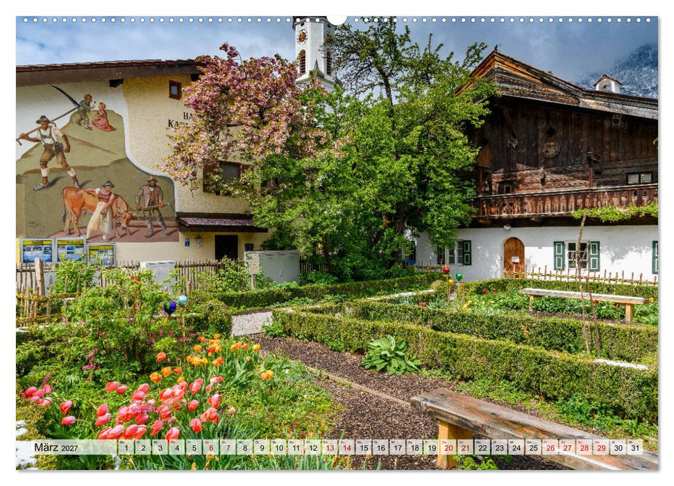 Unterwegs im Werdenfelser Land (CALVENDO Wandkalender 2027)