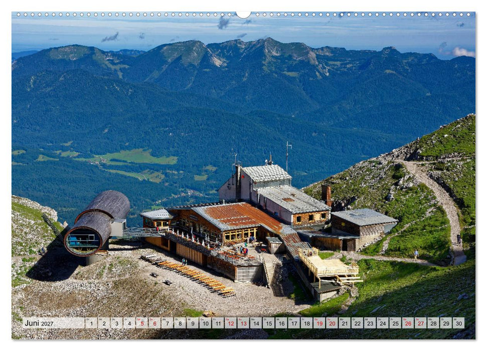 Unterwegs im Werdenfelser Land (CALVENDO Wandkalender 2027)