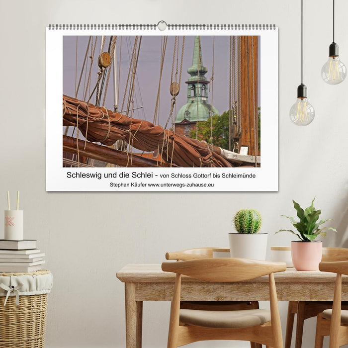 Schleswig und die Schlei - von Schloss Gottorf bis Schleimünde (CALVENDO Wandkalender 2027)