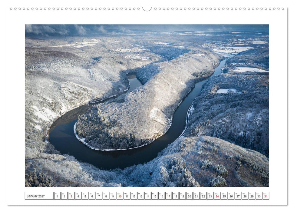 Das Saarland entdecken (CALVENDO Premium Wandkalender 2027)