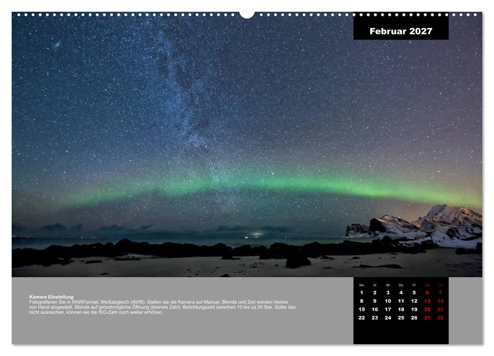 Wenn der Himmel grün wird (CALVENDO Premium Wandkalender 2027)