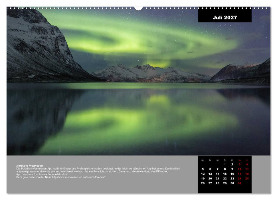 Wenn der Himmel grün wird (CALVENDO Premium Wandkalender 2027)