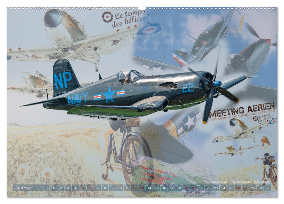 Aviatik Photocomposing 2027 (CALVENDO Wandkalender 2027)