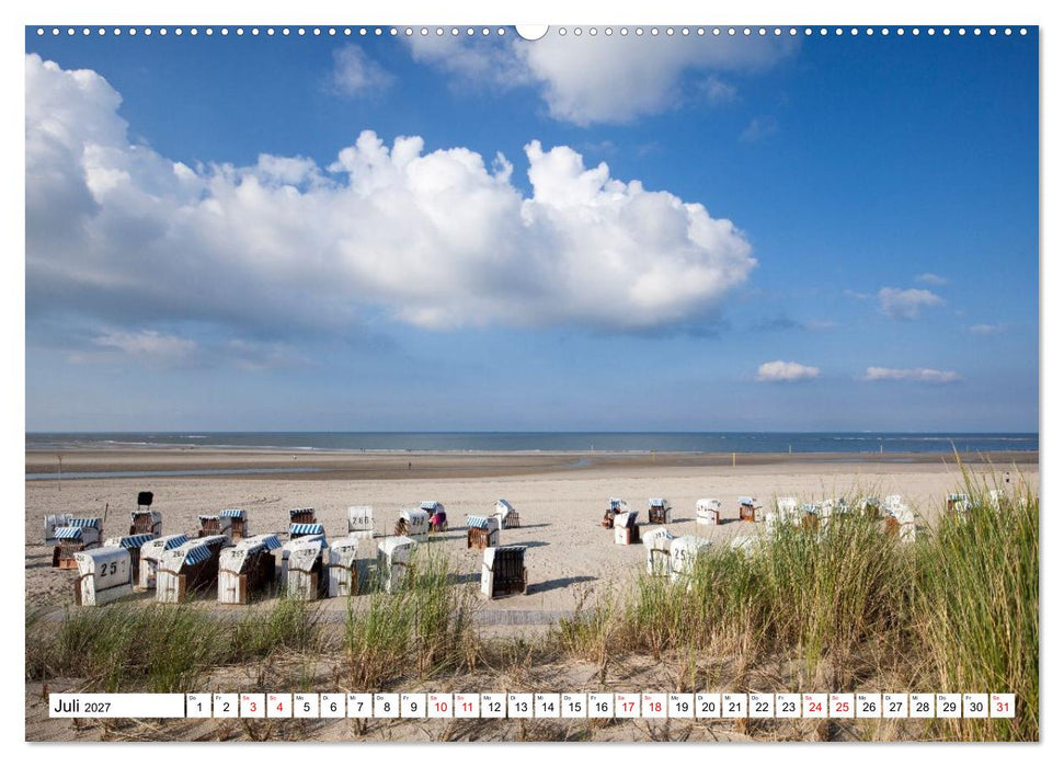 Spiekeroog - Momente einer Reise (CALVENDO Premium Wandkalender 2027)