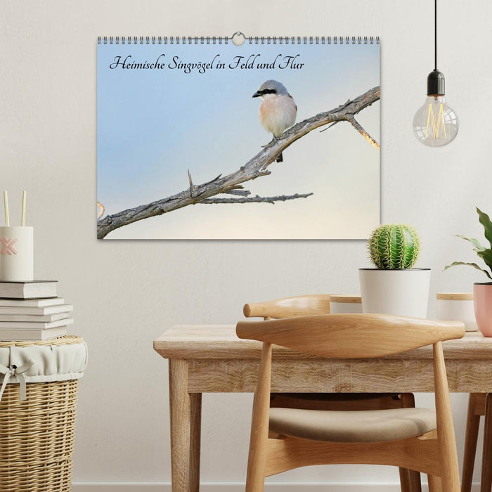 Heimische Singvögel in Feld und Flur (CALVENDO Wandkalender 2027)
