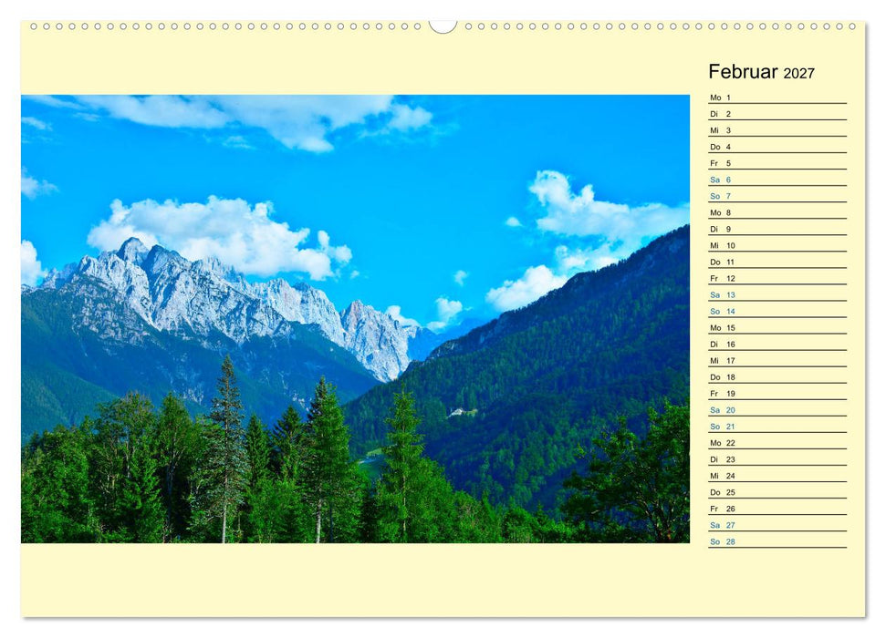 Slowenien - Impressionen eines Naturjuwels (CALVENDO Wandkalender 2027)