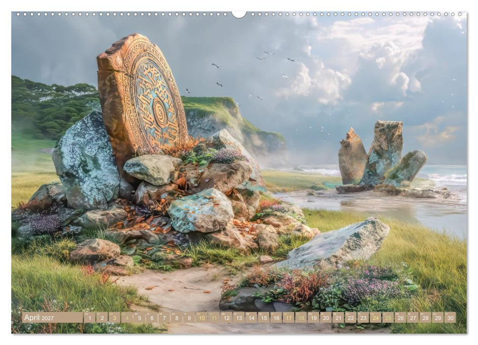 Geheimnisvolle Orte - Magisch und spirituell (CALVENDO Wandkalender 2027)