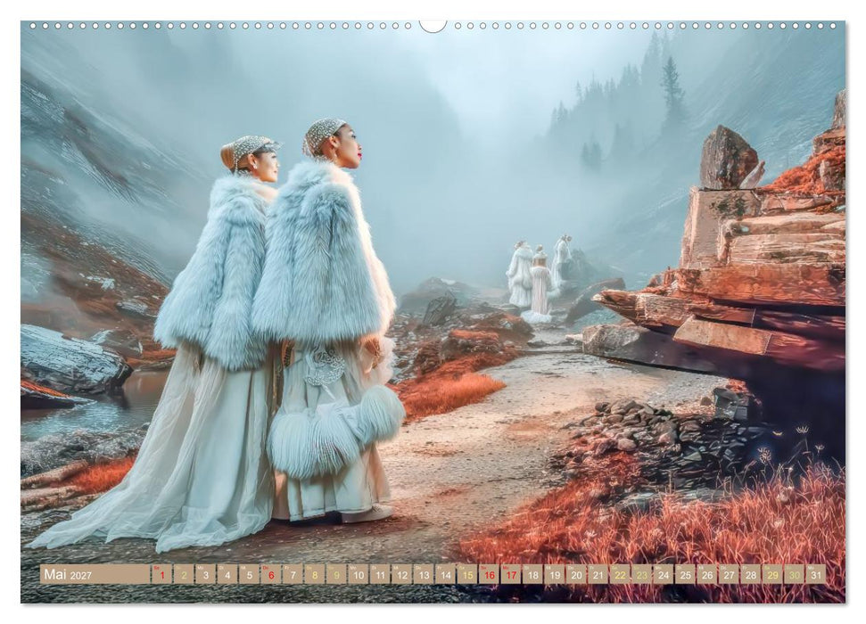Geheimnisvolle Orte - Magisch und spirituell (CALVENDO Wandkalender 2027)