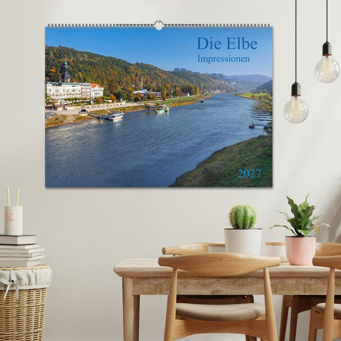 Die Elbe Impressionen (CALVENDO Wandkalender 2027)