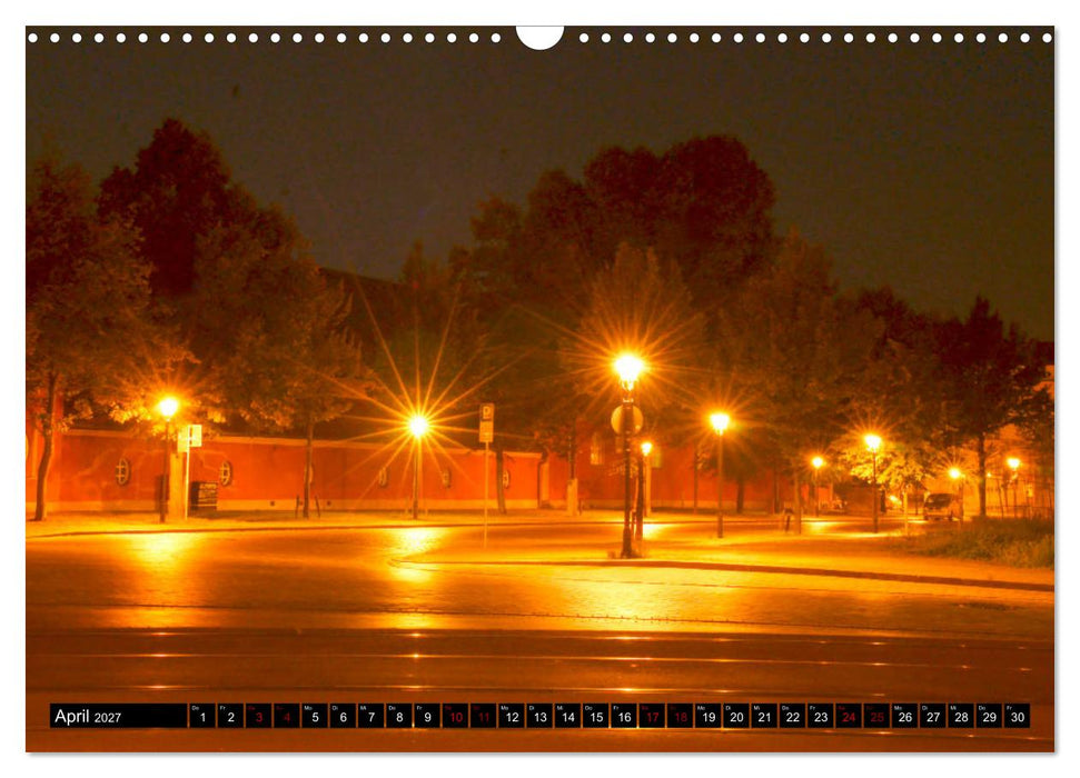Potsdam zwischen Nacht und blauer Stunde (CALVENDO Wandkalender 2027)
