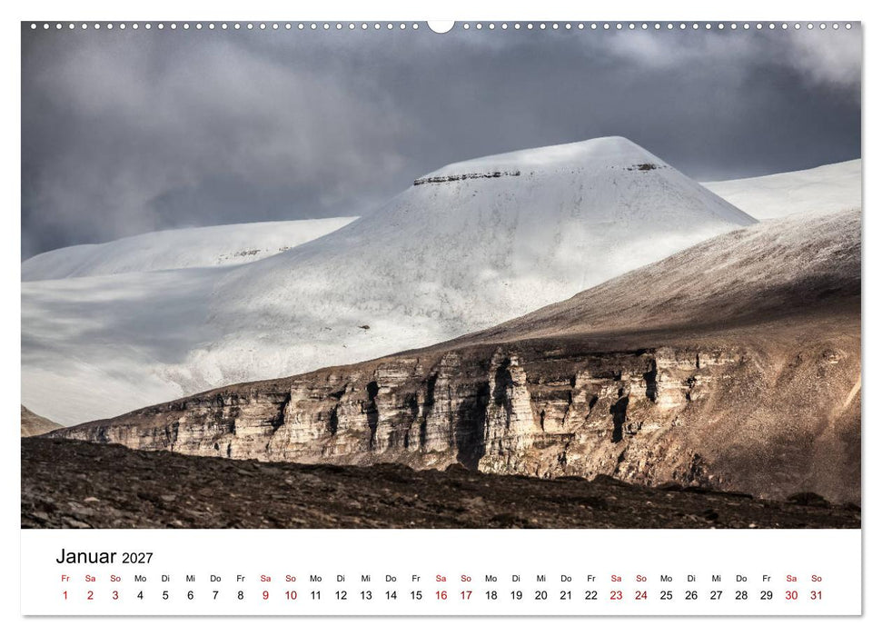 Spitzbergenkalender (CALVENDO Wandkalender 2027)