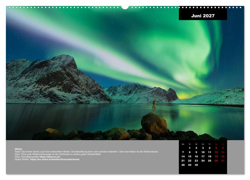 Wenn der Himmel grün wird (CALVENDO Wandkalender 2027)
