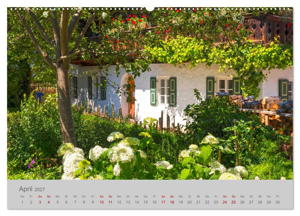 Garmisch-Partenkirchen Werdenfelser Land (CALVENDO Wandkalender 2027)