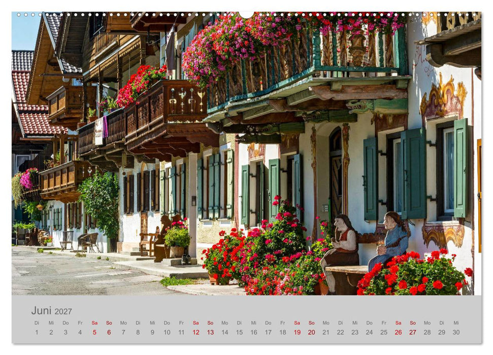 Garmisch-Partenkirchen Werdenfelser Land (CALVENDO Wandkalender 2027)