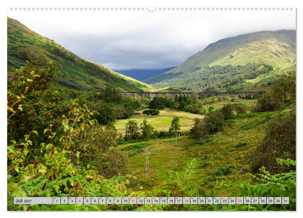 Wunderschönes Schottland - Bilderreise durch ein sagenumwobenes Land (CALVENDO Premium Wandkalender 2027)