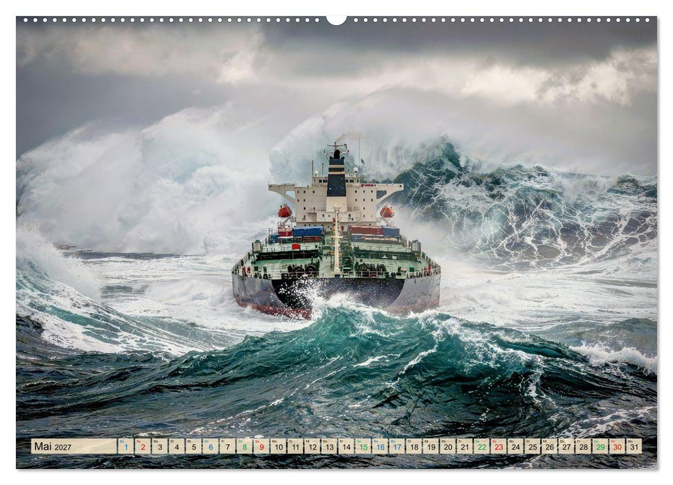 Die größten Öltanker - Weltweit (CALVENDO Premium Wandkalender 2027)