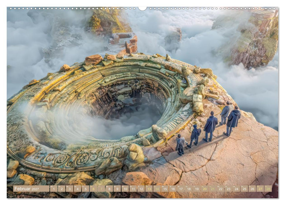 Geheimnisvolle Orte - Magisch und spirituell (CALVENDO Premium Wandkalender 2027)