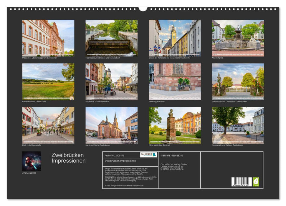 Zweibrücken Impressionen (CALVENDO Wandkalender 2027)