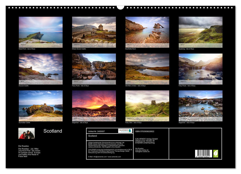 Scotland (CALVENDO Wandkalender 2027)