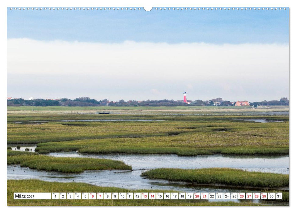 Wangerooge - Momente einer Reise (CALVENDO Premium Wandkalender 2027)