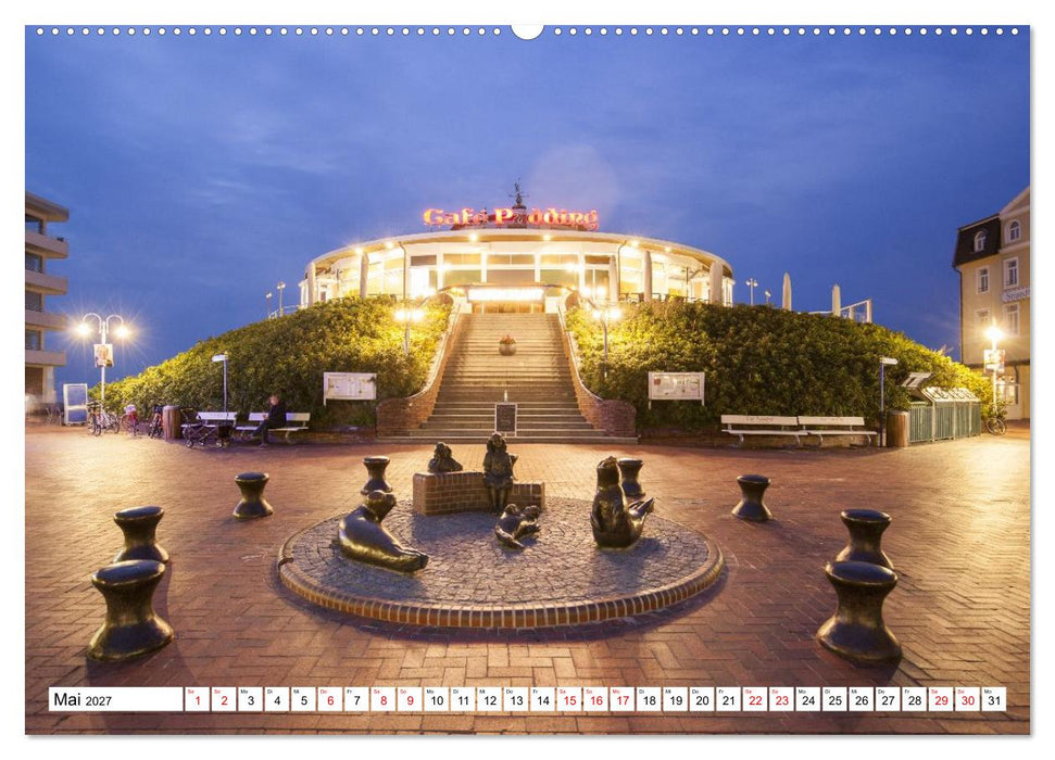 Wangerooge - Momente einer Reise (CALVENDO Premium Wandkalender 2027)