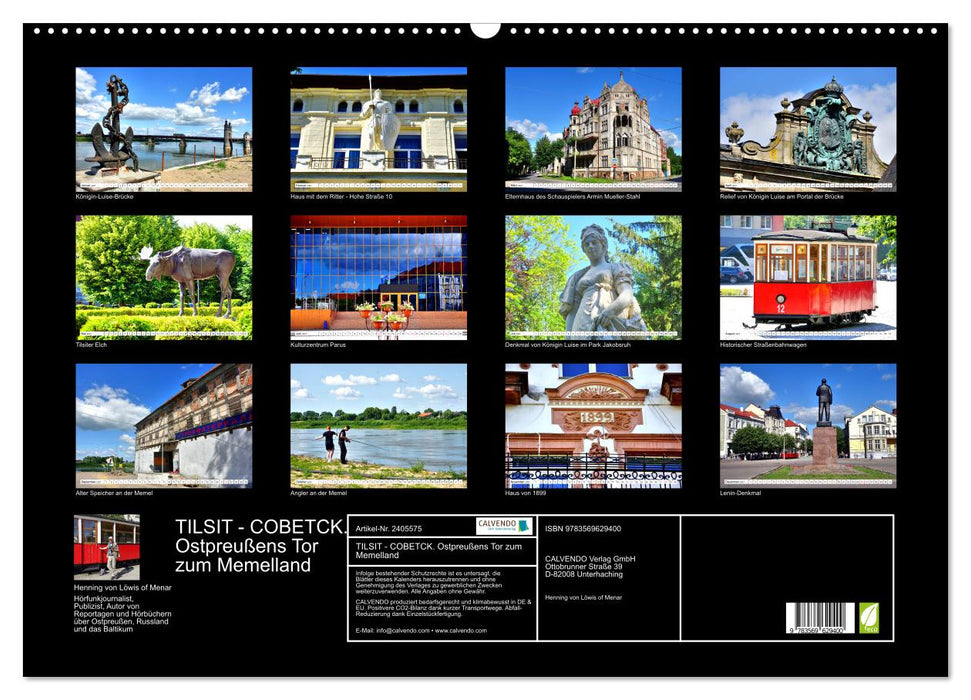 TILSIT - COBETCK. Ostpreußens Tor zum Memelland (CALVENDO Wandkalender 2027)